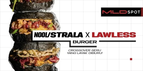 Burger Unik Tema Musik dari Nool/Strala x Lawless Burger
